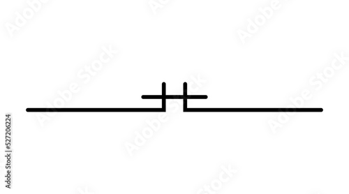 modern divider ornament
