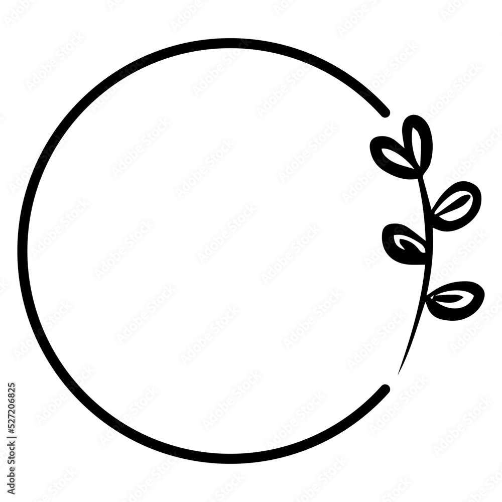 floral circle frame
floral circle frame