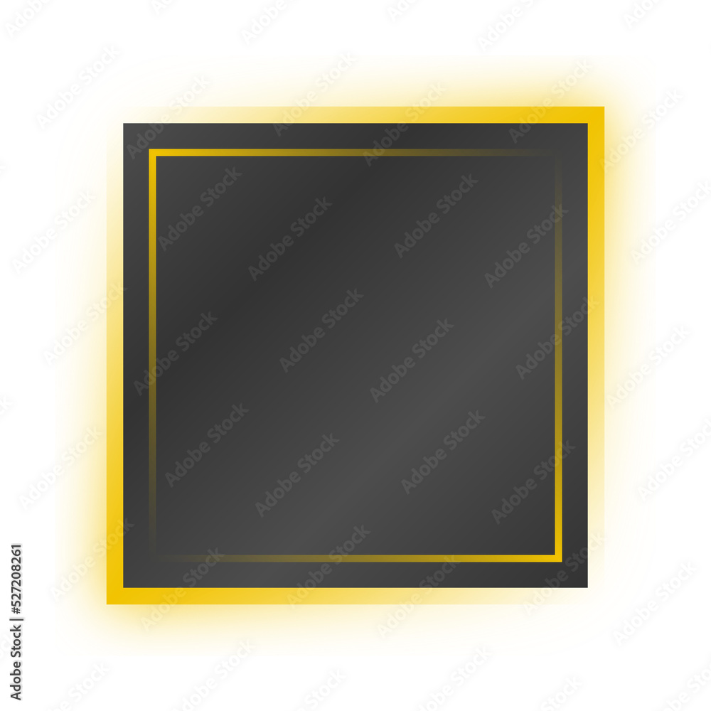 Fototapeta premium neon dark geometric banner 