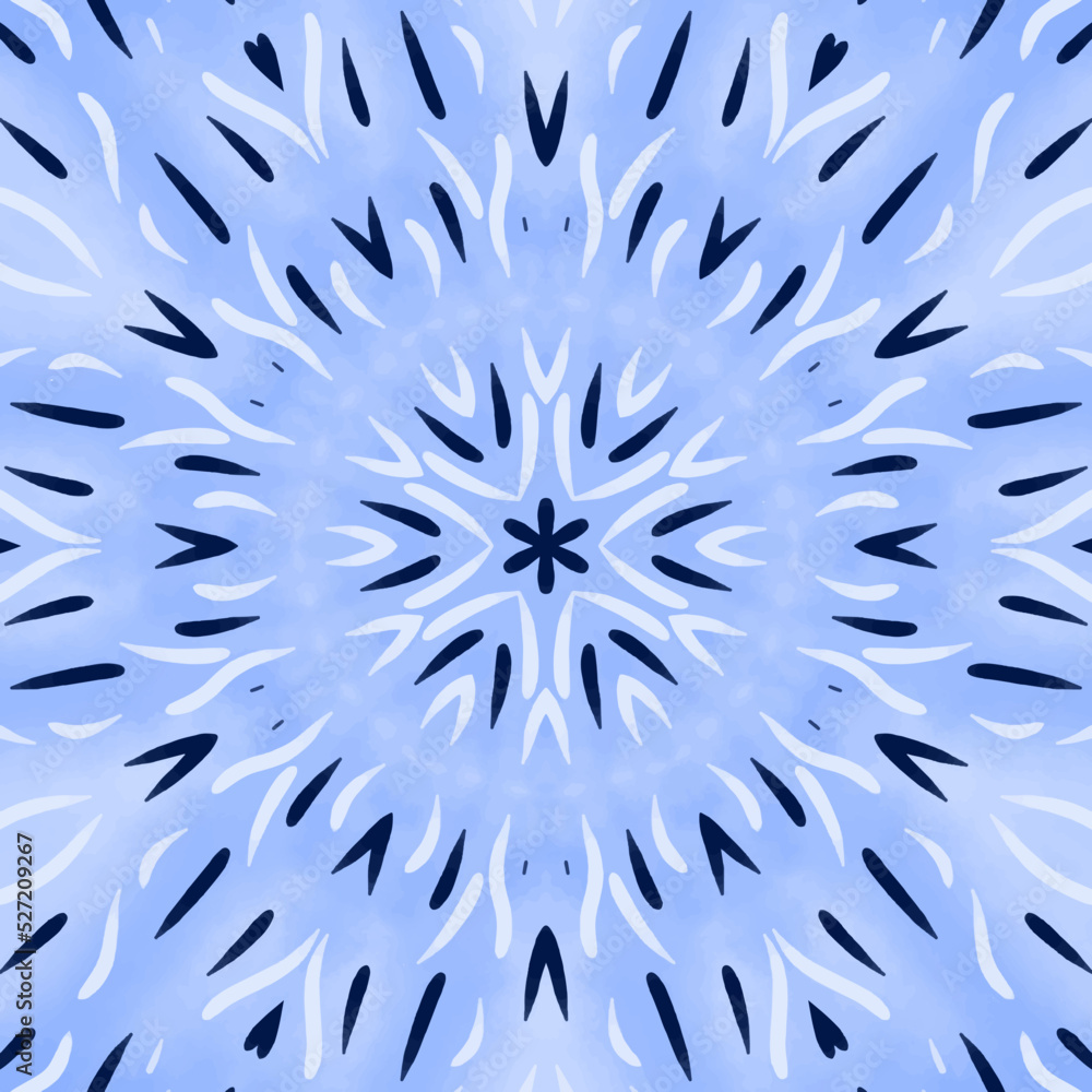 Obraz premium Abstract kaleidoscope background. Beautiful kaleidoscope seamless pattern. Multicolor mosaic texture. Seamless kaleidoscope texture. Unique kaleidoscope design