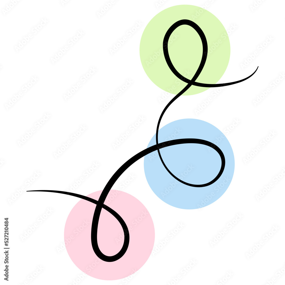 colorful spiral line element
colorful spiral line element