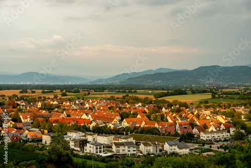 Panorama of Munzingen near Freiburg