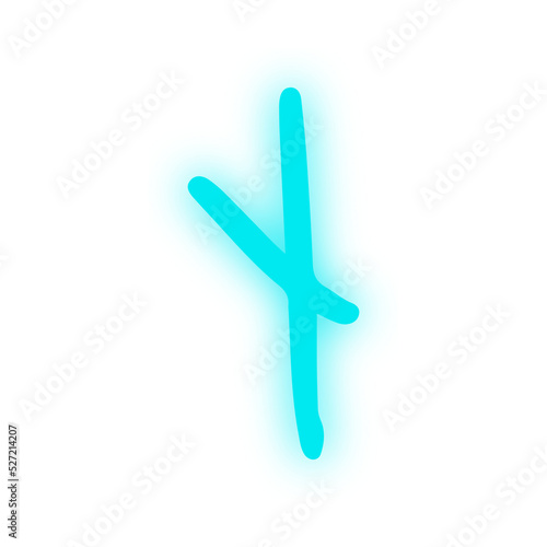 glow doodle rune 