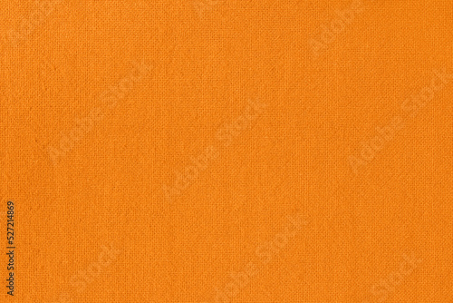 Wallpaper Mural Orange cotton fabric cloth texture for background, natural textile pattern. Torontodigital.ca