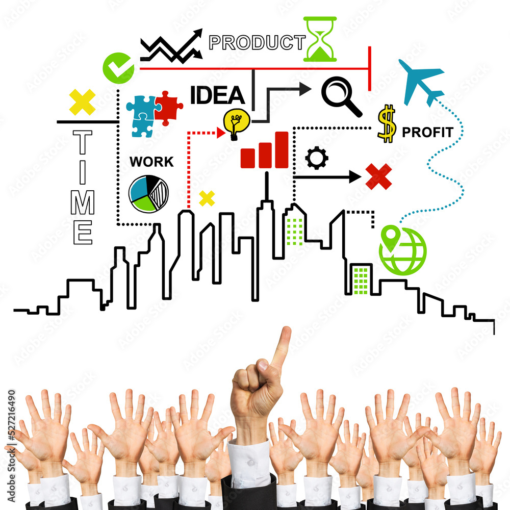Business and teamwork concept Business and teamwork concept