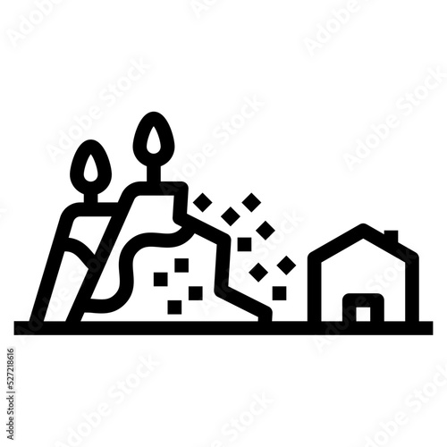 mountain collapse