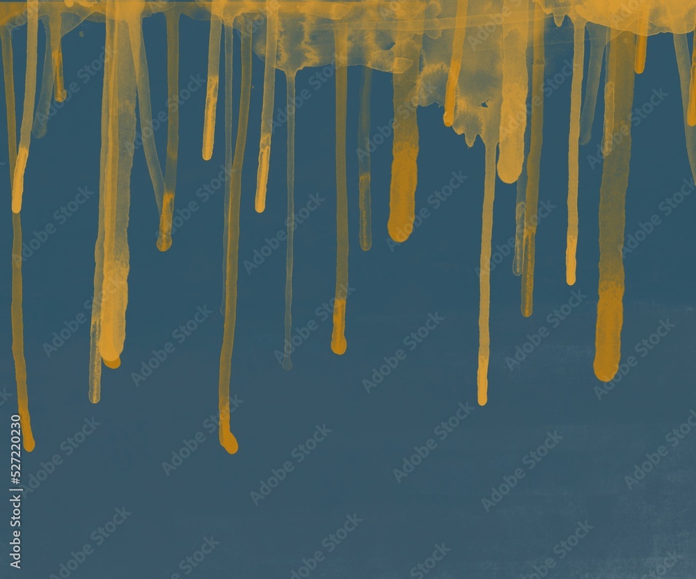 水彩 青 アート 水彩 青 アート
