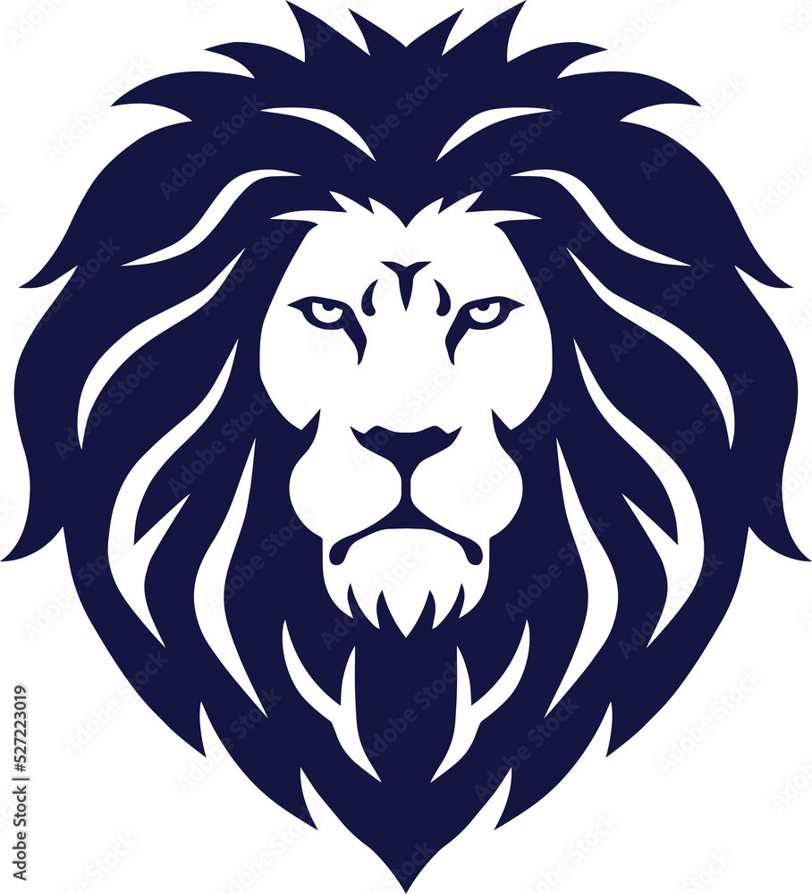 Lion Head Logo Design Mascot