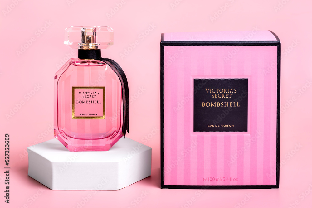Bangkok, Thailand August, 2022 Victoria's Secret product Bombshell
