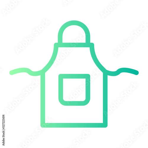 apron gradient icon