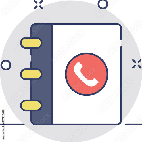 Address Book Vector Icon