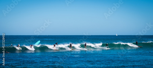 Surf Break Crowded Take-off photo