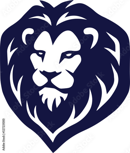 Fototapeta Naklejka Na Ścianę i Meble -  Lion Logo Mascot Design Icon