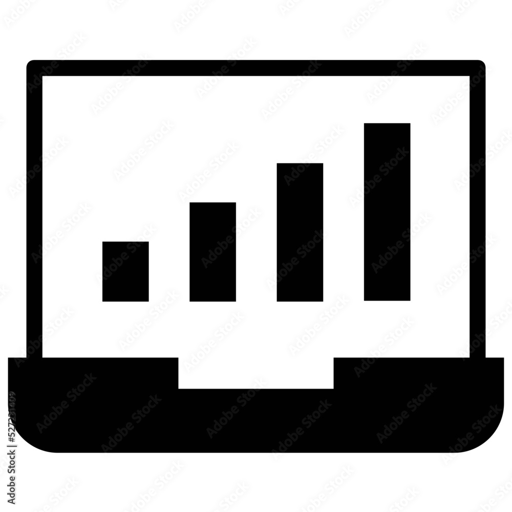 Web Analytics Vector Icon Web Analytics Vector Icon