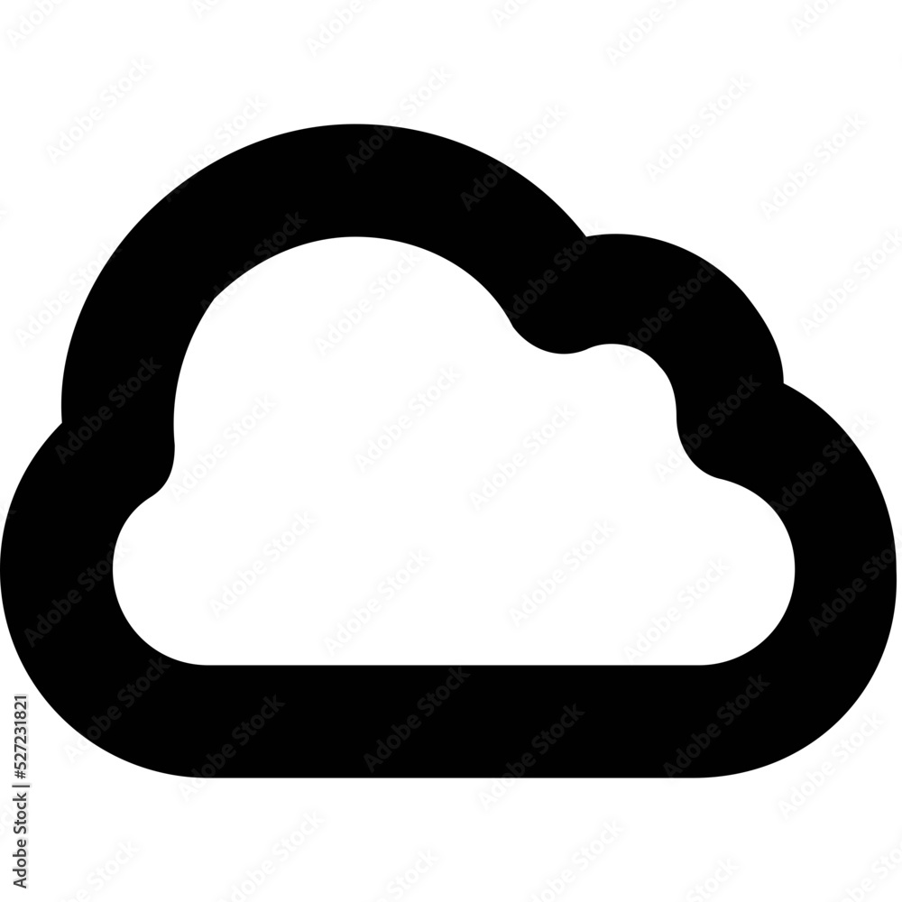 Cloud Vector Icon Cloud Vector Icon