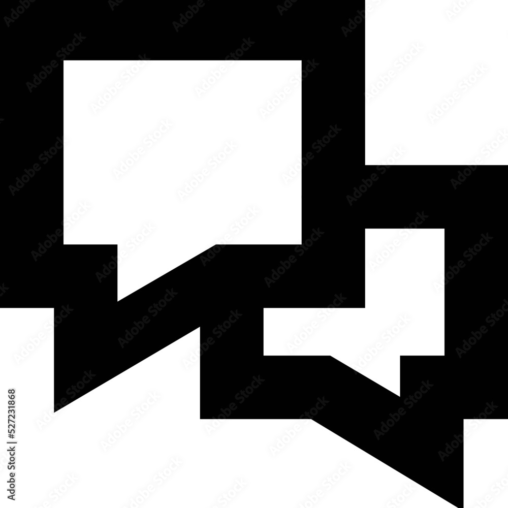 Chat Bubbles Vector Icon