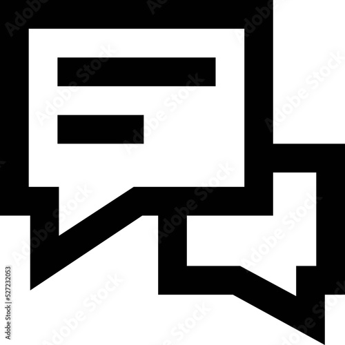 Chat Bubbles Vector Icon