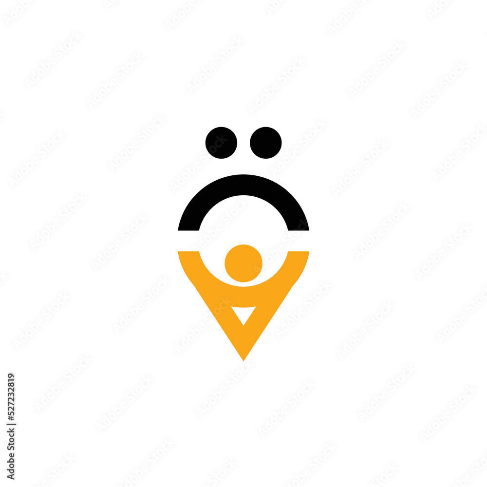V man wellness human people healthy with sad icon V man wellness human people healthy with sad icon