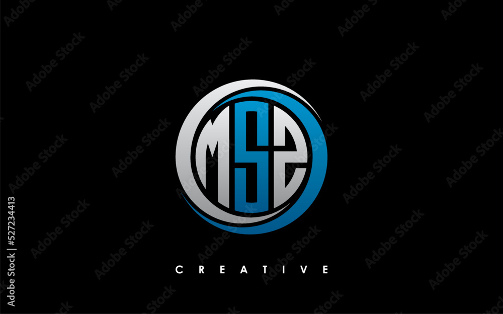 MSZ Letter Initial Logo Design Template Vector Illustration MSZ Letter Initial Logo Design Template Vector Illustration