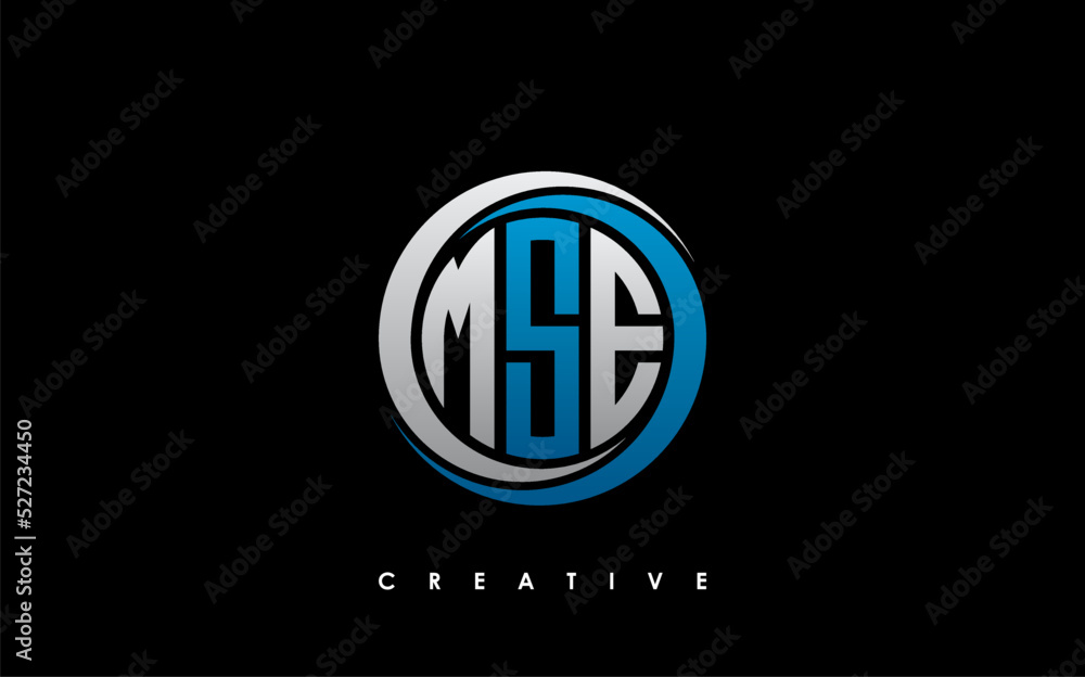 MSE Letter Initial Logo Design Template Vector Illustration MSE Letter Initial Logo Design Template Vector Illustration
