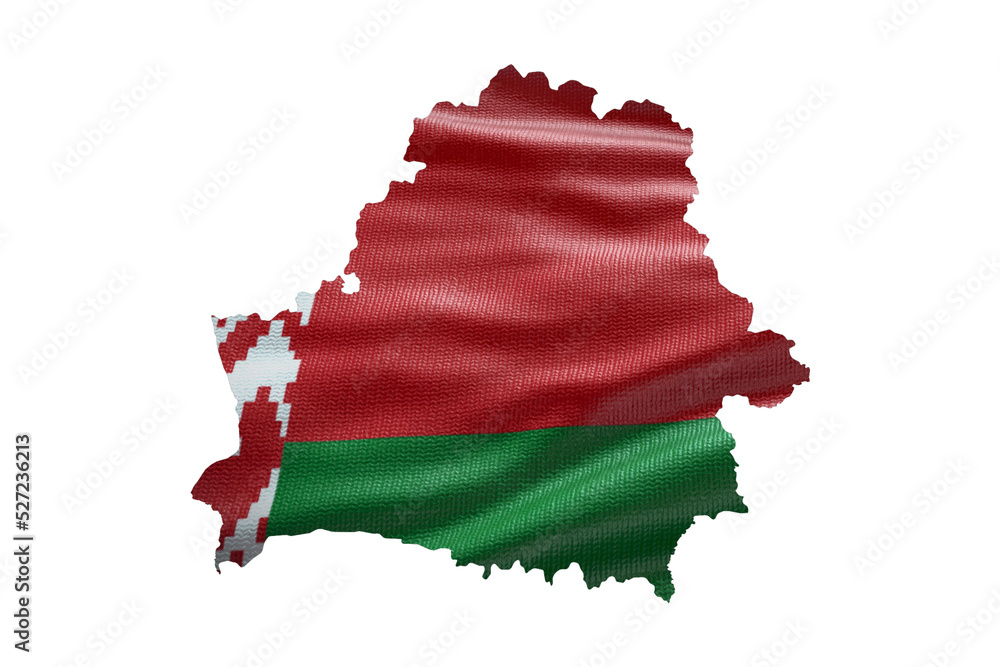 Belarus map outline icon. PNG alpha channel. Country with national flag ...