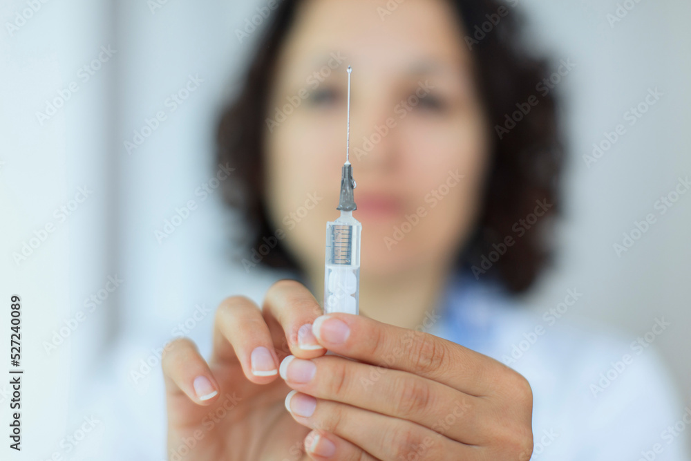 Nurse with syringe Nurse with syringe