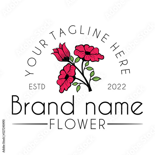 flower, pistil. for cosmetics, beauty products, treatments, salons, spas, therapy, health and others