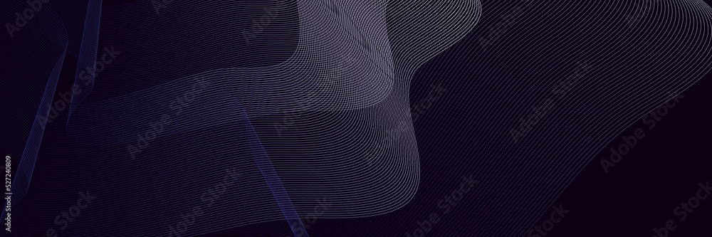 Abstract futuristic thin lines