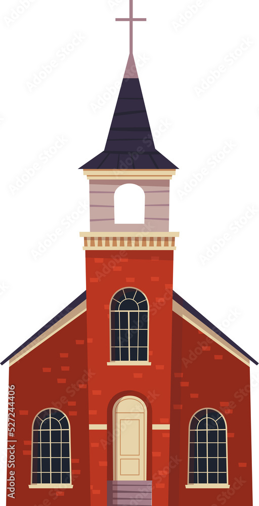Obraz premium Retro church