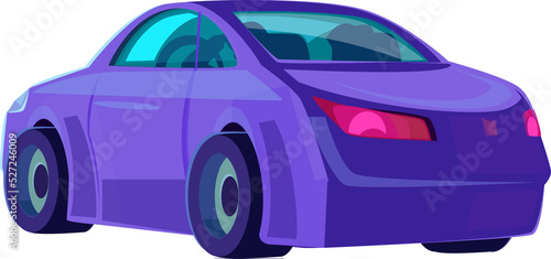 Canvas Print Modern subcompact car