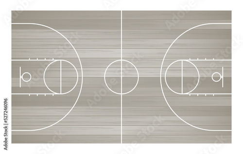 Basketball field. © Lifestyle Graphic