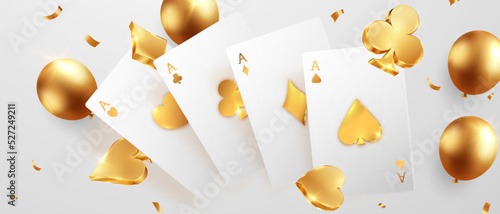 casino background design 3D Gold Luxurious Vector Illustration Vip