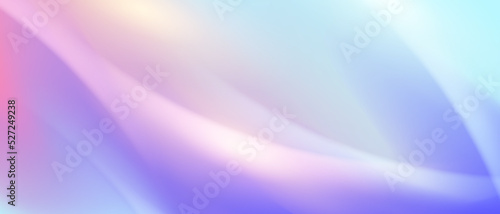 Abstract Wave Background Vector Banner Colorful Design Vector Illustration