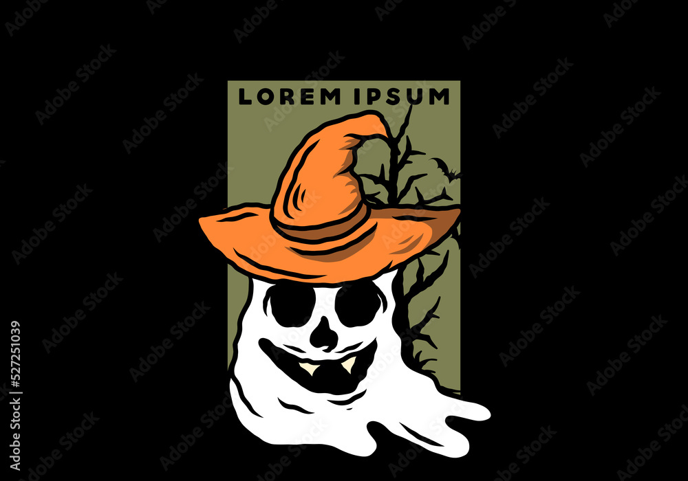 Scary Halloween stuff illustration design Scary Halloween stuff illustration design