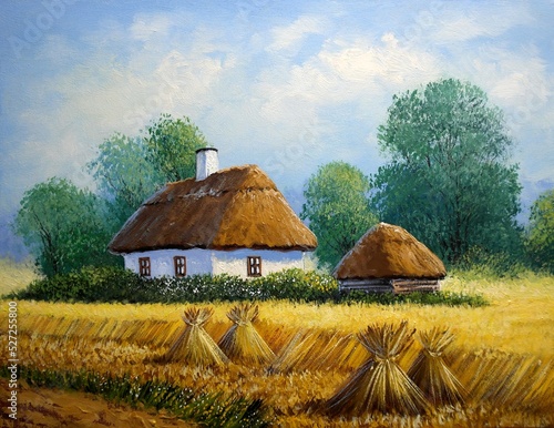 фотографія Landscape with a hut