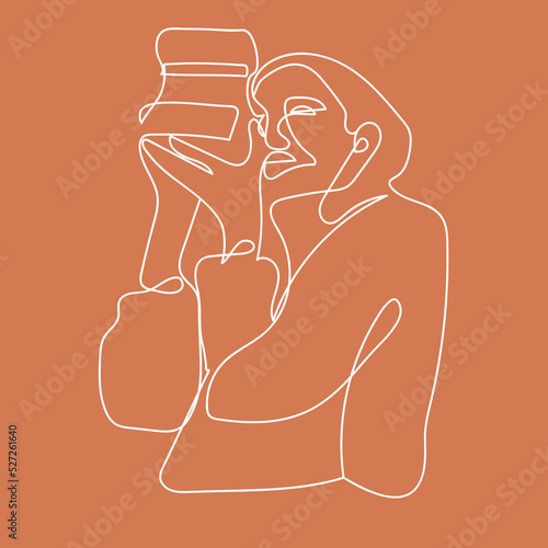 Contour lines. The blog and bloggers maintain their own page. Page promotion. Stylish pictures for printed and textile products. 