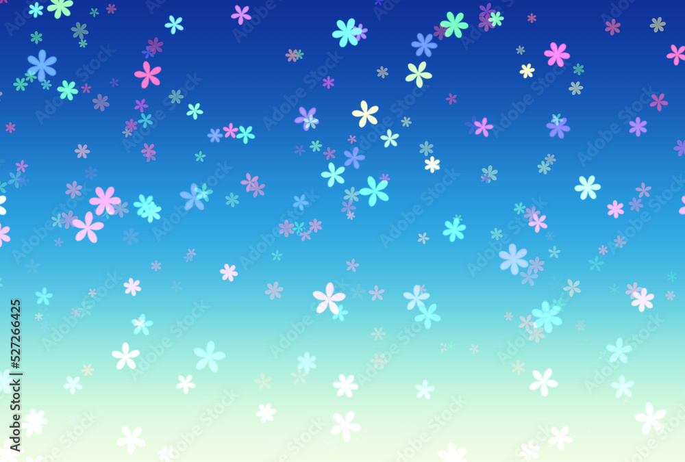 背景素材_グラデーション_花 背景素材_グラデーション_花