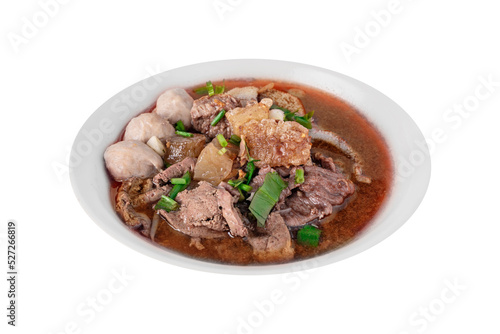 rice noodle soup with pork