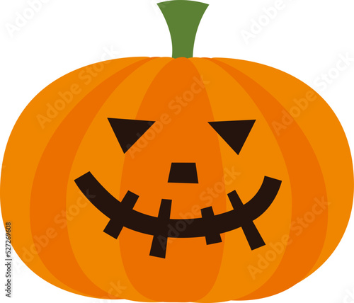 ハロウィンのかぼちゃのイラスト ジャック・オー・ランタン