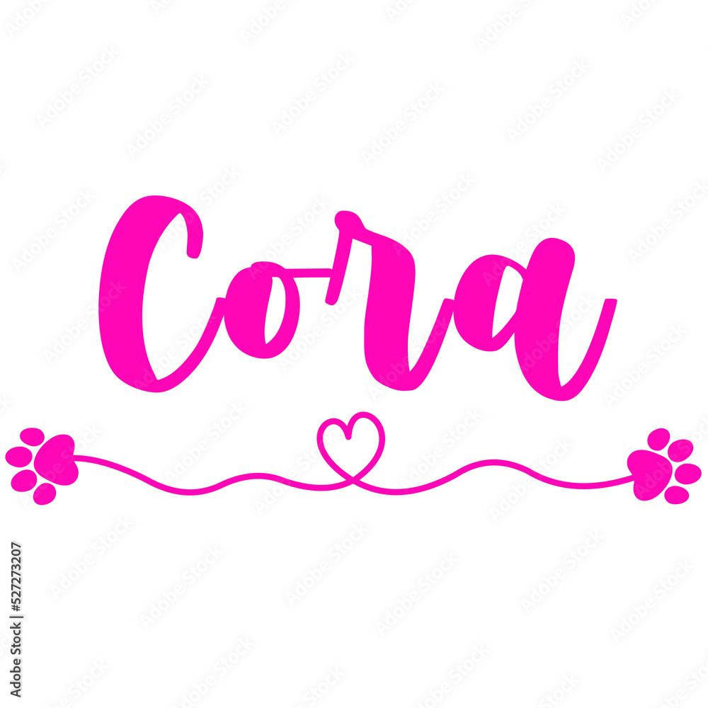 Cora Name for Baby Girl Dog