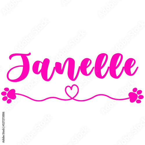 Janelle Name for Baby Girl Dog