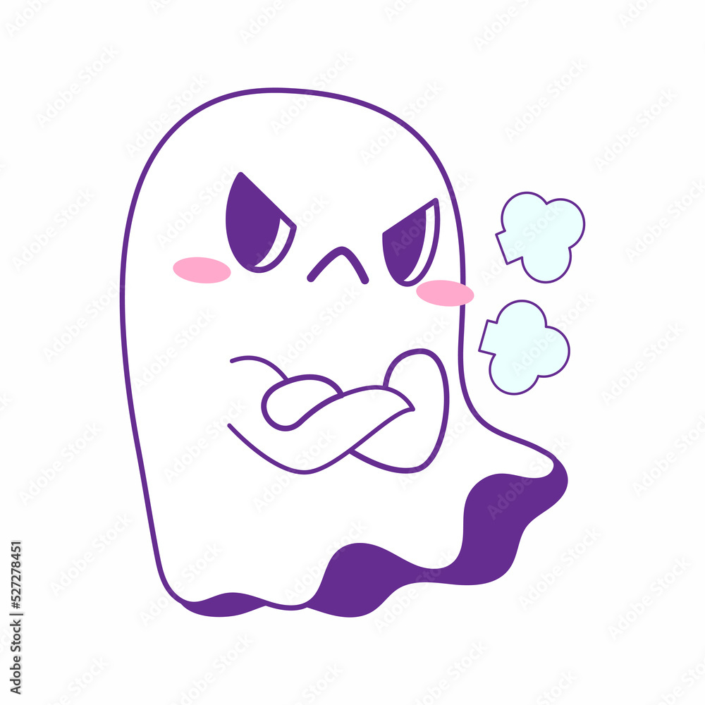 cute little ghost vector illustration set, ghost halloween cute little ghost vector illustration set, ghost halloween