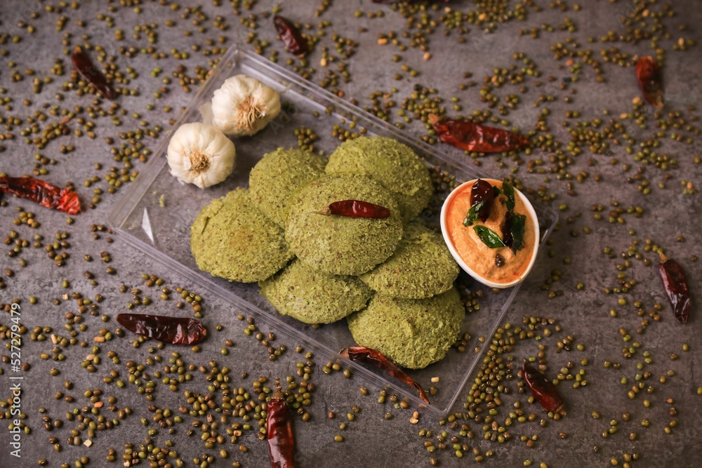idly ,indian famous breakfast Stock Photo | Adobe Stock
