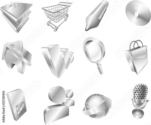 Metal metallic web and appl...