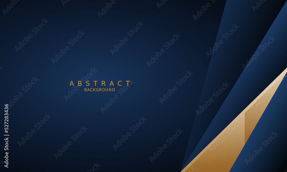 dark blue luxury premium background and gold line. dark blue luxury premium background and gold line.