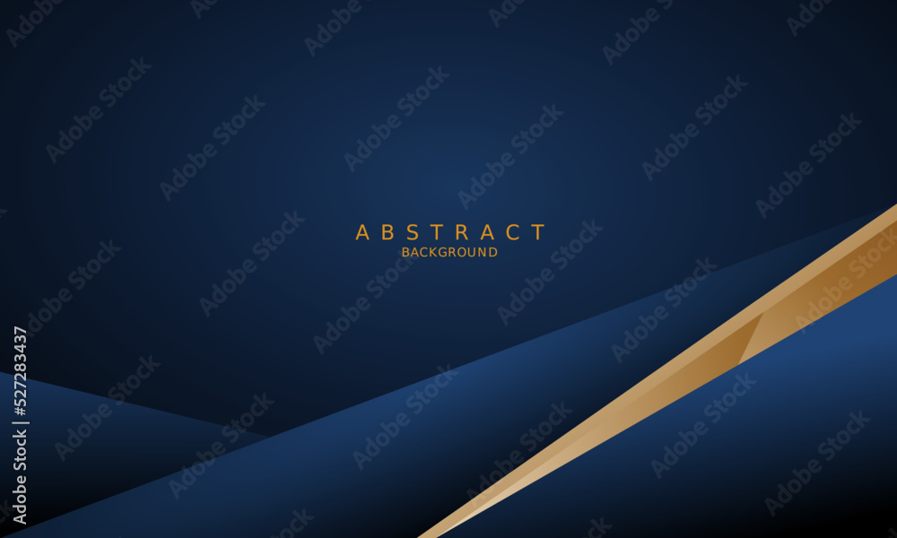dark blue luxury premium background and gold line. dark blue luxury premium background and gold line.