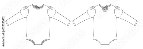 Long sleeve children's swimwear