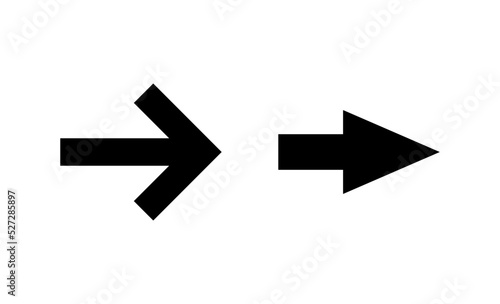 Free Download Arrow icon vector. Arrow sign and symbol for web design. - GFXLoad
