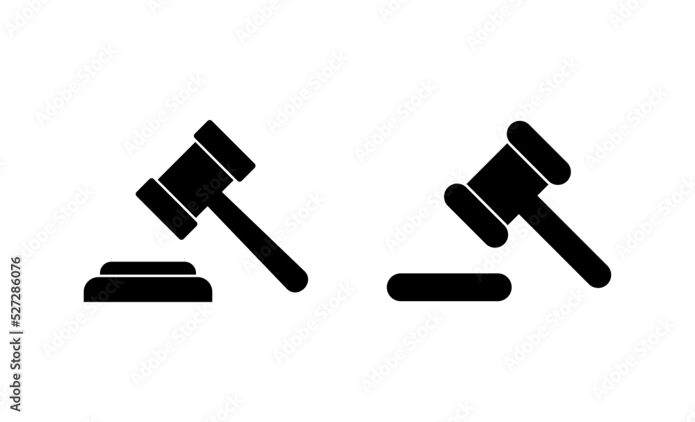 Gavel icon vector. judge gavel sign and symbol. law icon. auction hammer Gavel icon vector. judge gavel sign and symbol. law icon. auction hammer