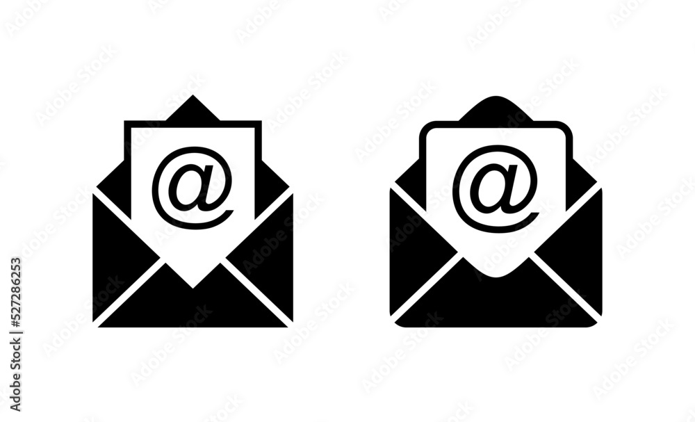Mail icon vector. email sign and symbol. E-mail icon. Envelope icon Mail icon vector. email sign and symbol. E-mail icon. Envelope icon